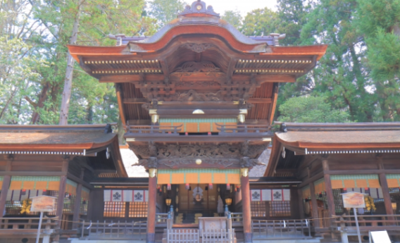 諏訪大社　神社　風景　