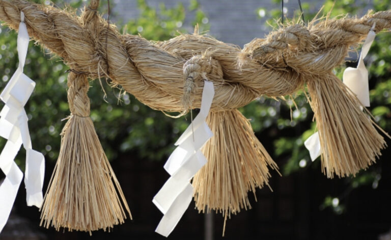 紙垂_しめ縄_神社_鳥居