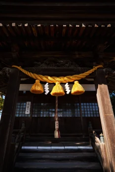 神社用しめ縄 No.004｜富山県射水市の折橋商店（創業明治43年）が手がける伝統のしめ縄
