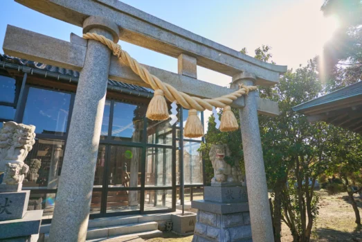 鳥居用しめ縄 No.059｜富山県射水市の折橋商店（創業明治43年）が製造する大型しめ縄
