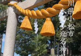 しめ縄_木場町少彦名神社