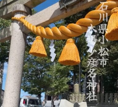 しめ縄_木場町少彦名神社