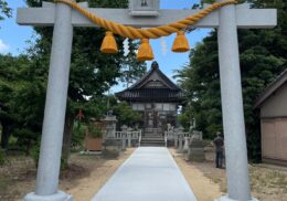 石川県_白山神社_しめ縄